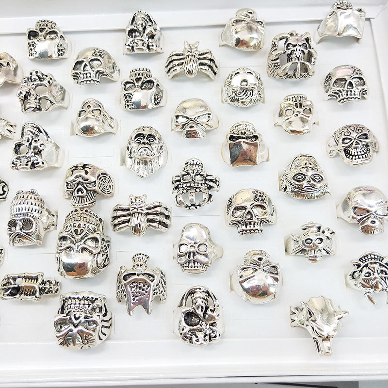 Mixed Skull Shape Rrings