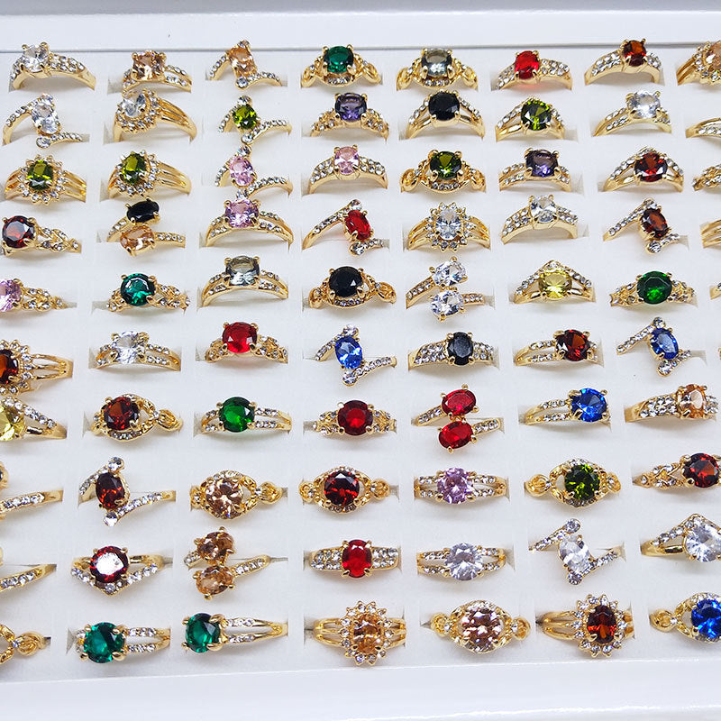 Mixed Color Zirconia Rings