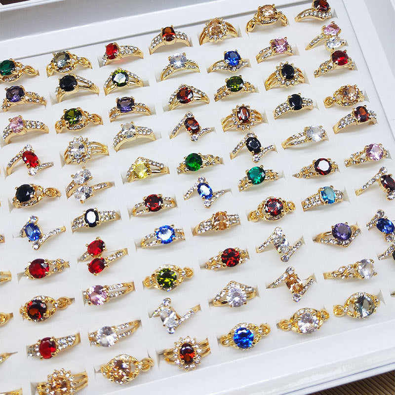 Mixed Color Zirconia Rings