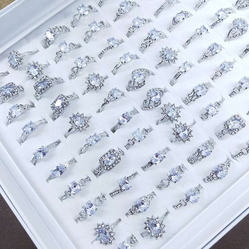 Mixed Simple Zirconia Rings