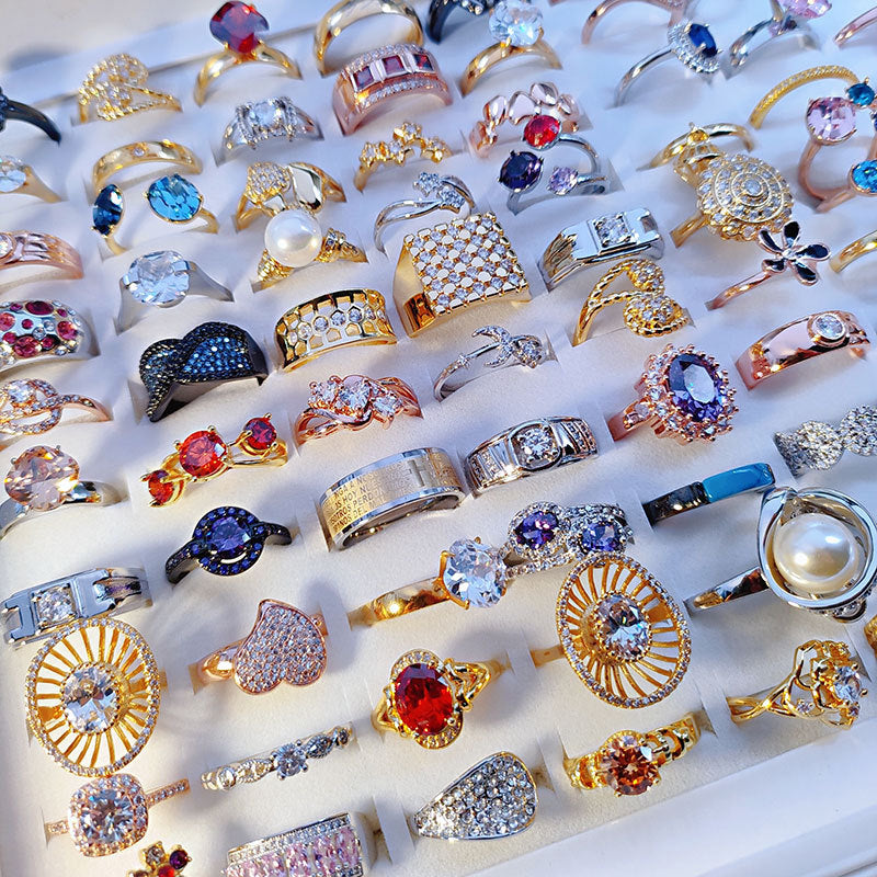 Mixed Zirconia Women's Rings