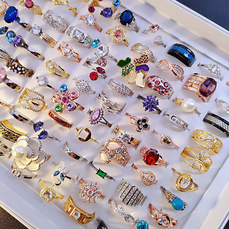 Mixed Zirconia Women's Rings