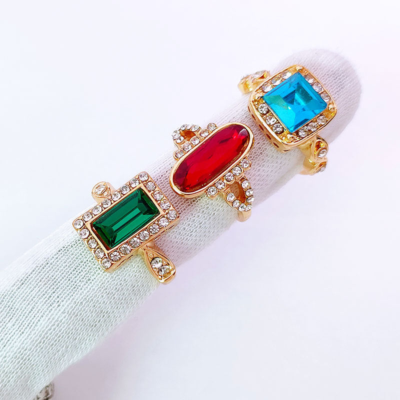 Mixed Fashion Rhinestone Rings