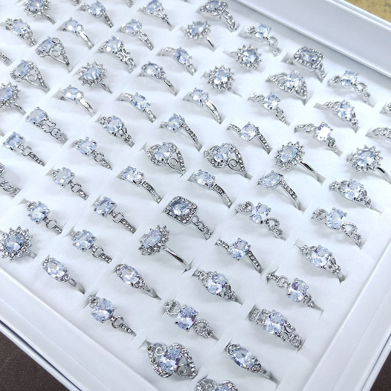 Mixed Simple Zirconia Rings