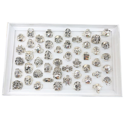 Mixed Skull Shape Rrings