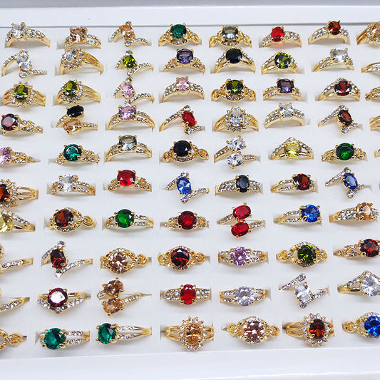 Mixed Color Zirconia Rings