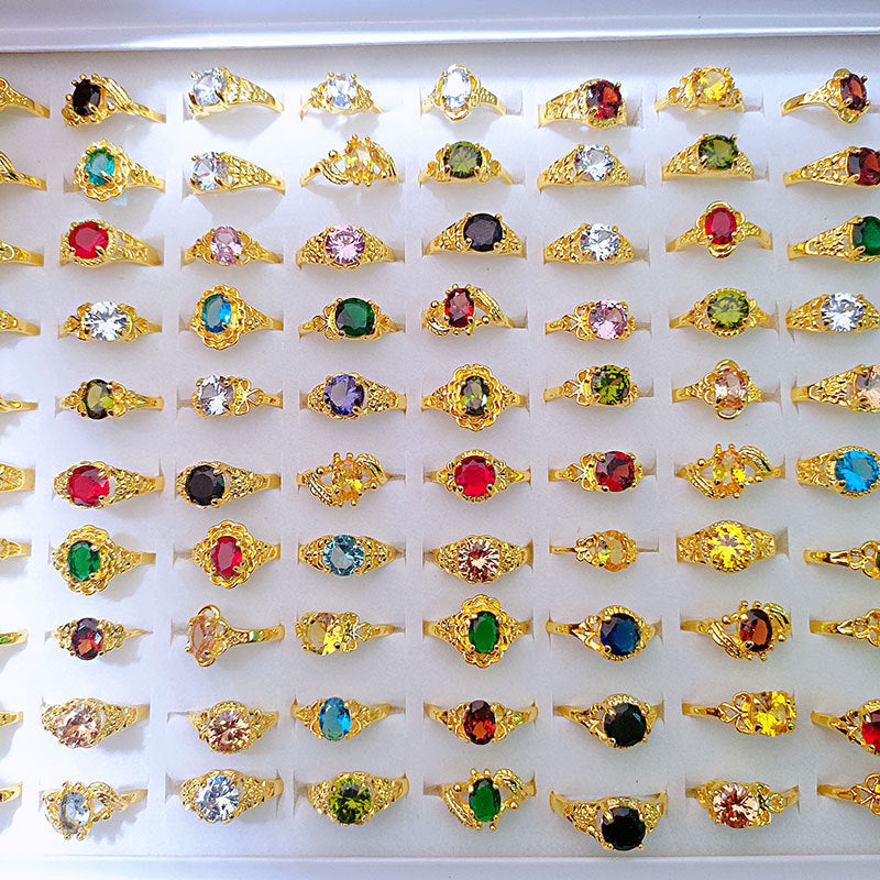 Mixed Classic Zirconia Rings