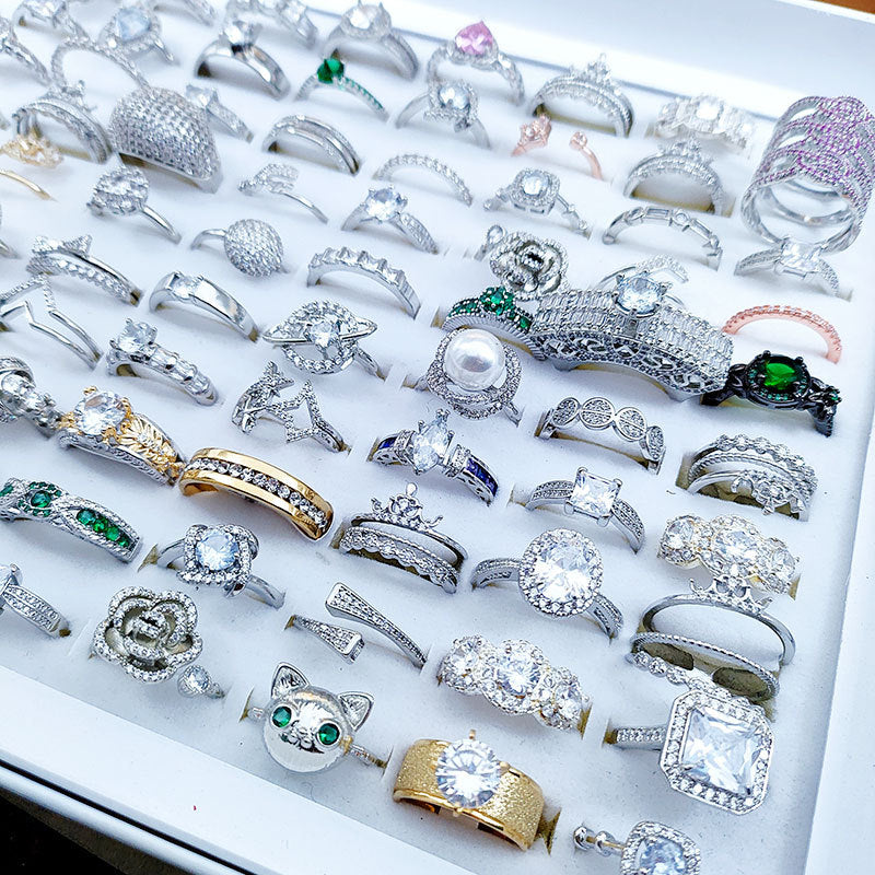 Mixed Batch Zircon Rings