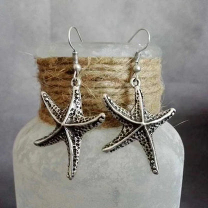 Vintage Geometric Spiral Earrings
