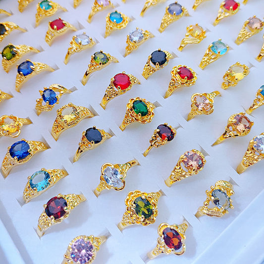 Mixed Classic Zirconia Rings