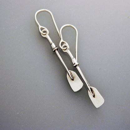 Vintage Geometric Spiral Earrings