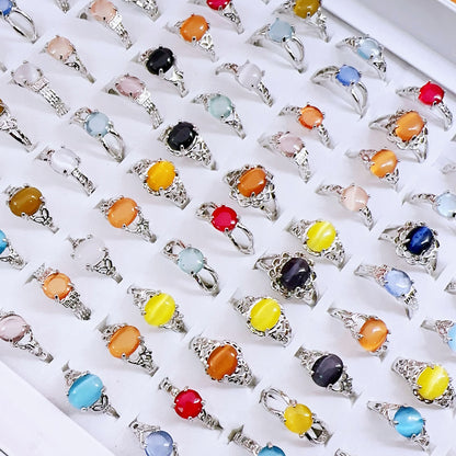 Mixed Cat's Eye Women's Rings