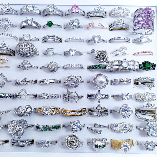 Mixed Batch Zircon Rings