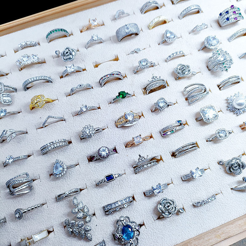 Mixed Batch Zircon Rings