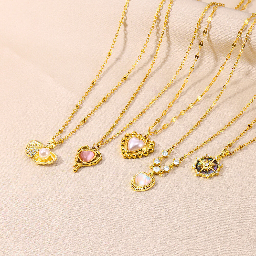 Vintage Titanium Steel Necklaces