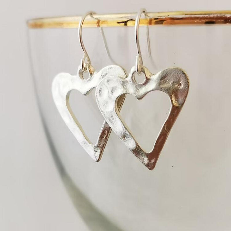 Vintage Geometric Spiral Earrings