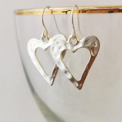 Vintage Geometric Spiral Earrings