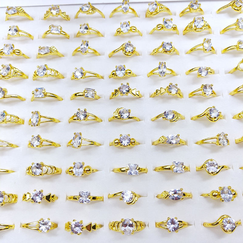 Mixed Zirconia Women's Rings