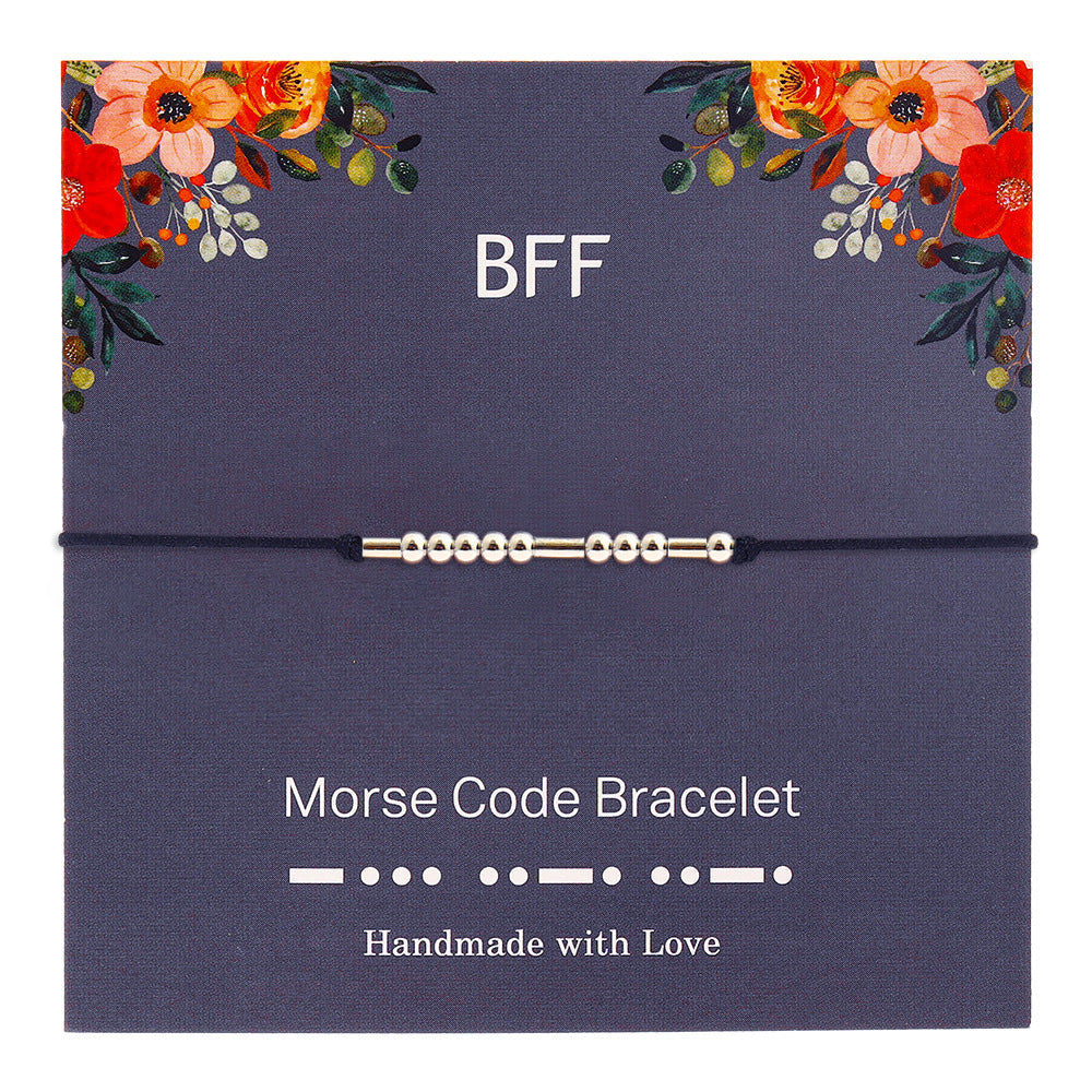 “Fuck Off”Morse Code Bracelets