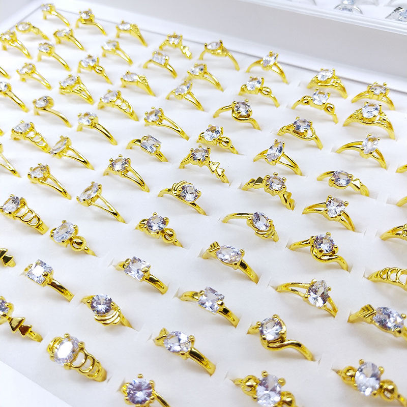 Mixed Zirconia Women's Rings