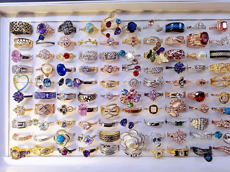Mixed Zirconia Women's Rings