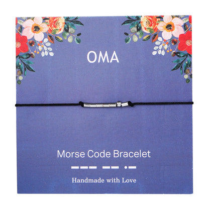 "ADORE YOU" Handmade Morse Code Bracelets