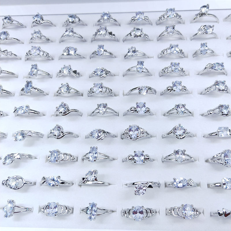 Mixed Zirconia Women's Rings