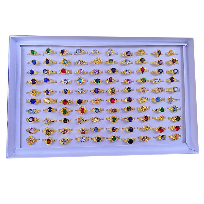 Mixed Classic Zirconia Rings