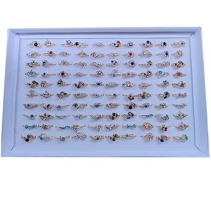 Mixed Rhinestone Rings
