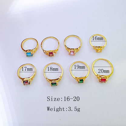Mixed Classic Zirconia Rings
