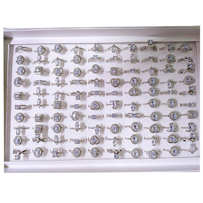 Mixed Zirconia Women's All-match Rings