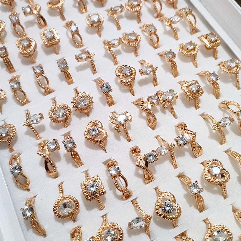 Mixed Zirconia Women's All-match Rings