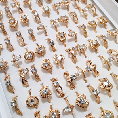 Mixed Zirconia Women's All-match Rings